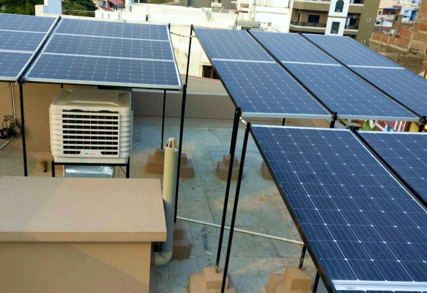 Solar conversion kit for home inverters